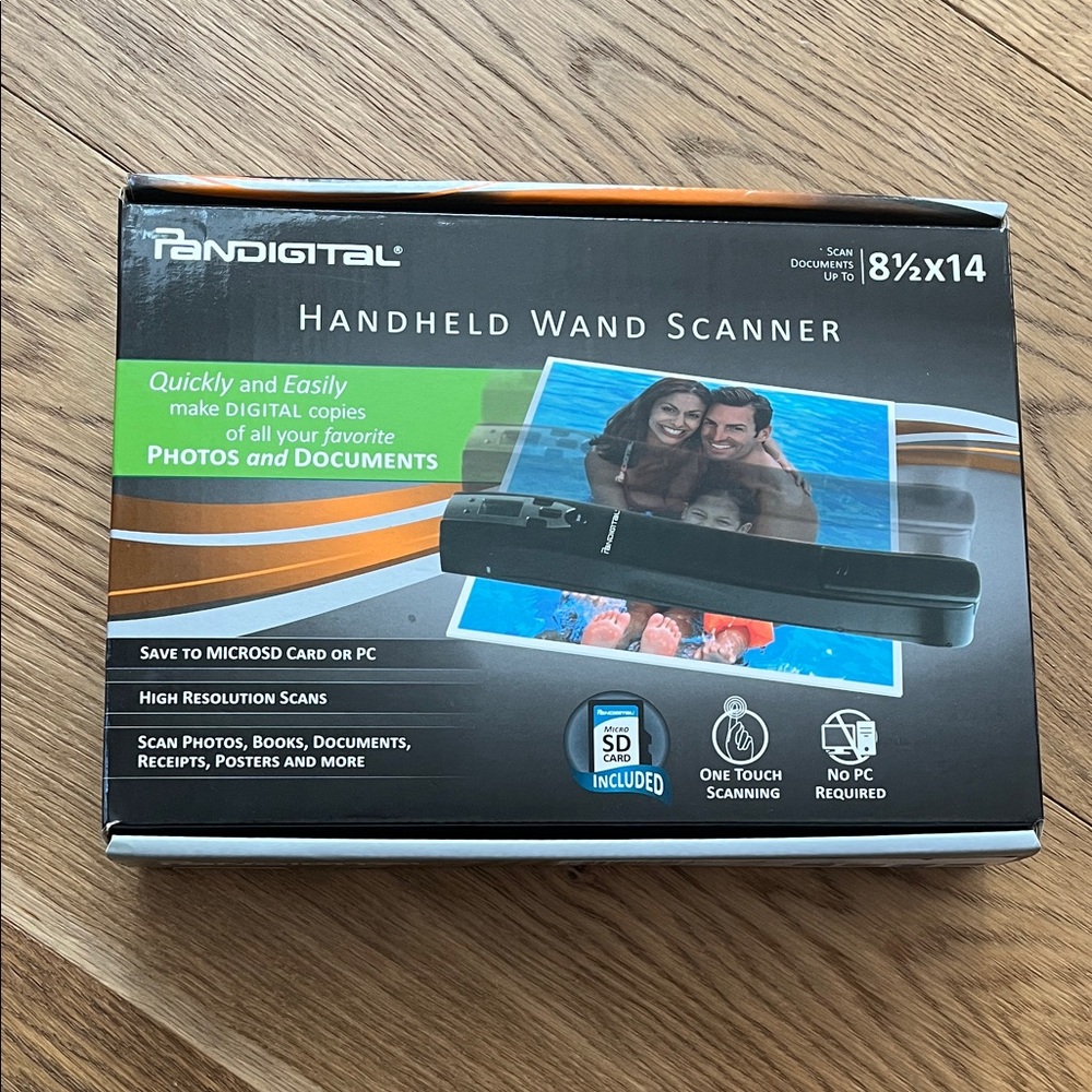 Pandigital Handheld Wand Scanner